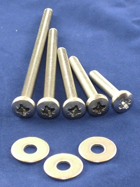 KSP M6 A4 POZI PAN SCREW